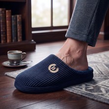 Çetik Erkek Rahat Yumuşak Süngerli Premium Kumaş Ev Terliği