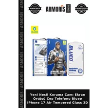 Armoris Yeni Nesil Koruma Camı Ekran Örtüsü Cep Telefonu Blueo iPhone 17 Air Tempered Glass 3D
