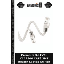 Armoris Premium X-Level XCC7806 Cat6 3mt Router Laptop Switch