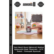 Armoris Yeni Nesil Oyun Eğlenceli Hediye Eğlencelik Eşek Tasarımlı - 12'li Paket - Yumuşak Oyuncak