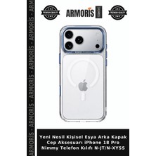 Armoris Yeni Nesil Kişisel Eşya Arka Kapak Cep Aksesuarı iPhone 18 Pro Nimmy Telefon Kılıfı N-Jt/n-Xyss