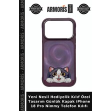 Armoris Yeni Nesil Hediyelik Kılıf Özel Tasarım Günlük Kapak iPhone 18 Pro Nimmy Telefon Kılıfı