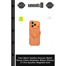 Armoris Yeni Nesil Telefon Parçası Mobil Parça Cihaz Ekipmanı Blueo iPhone 17 Pro Uyumlu Magsafe Kılıf