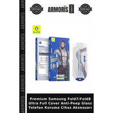 Armoris Premium Samsung Fold7/fold8 Ultra Full Cover Anti-Peep Glass Telefon Koruma Cihaz Aksesuarı