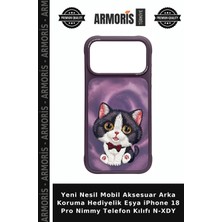 Armoris Yeni Nesil Mobil Aksesuar Arka Koruma Hediyelik Eşya iPhone 18 Pro Nimmy Telefon Kılıfı N-Xdy