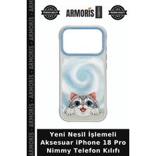 Armoris Yeni Nesil Işlemeli Aksesuar iPhone 18 Pro Nimmy Telefon Kılıfı