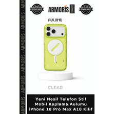 Armoris Yeni Nesil Telefon Stil Mobil Kaplama Aulumu iPhone 18 Pro Max A18 Kılıf