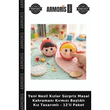 Armoris Yeni Nesil Kızlar Sürpriz Masal Kahramanı Kırmızı Başlıklı Kız Tasarımlı - 12'li Paket