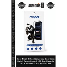Armoris Yeni Nesil Cihaz Koruyucu Cep Camı Mobil Parça Redmi 17T Pro Uyumlu Air 6 D Anti Static Glass Cam