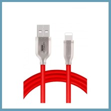 Bezos Konfulon S48 Lightning Kablo iphone Uyumlu 1m 3A - Kırmızı MBT06