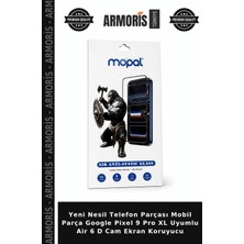 Armoris Yeni Nesil Telefon Parçası Mobil Parça Google Pixel 9 Pro Xl Uyumlu Air 6 D Cam Ekran Koruyucu