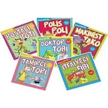 TeknoKapsül Meslekler Set 6 Kitap Takım
