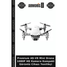 Armoris Premium 4d-V9 Mini Drone 1080P Hd Kamera Kompakt Görüntü Cihazı Yenilikçi