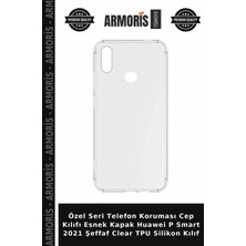 Armoris Özel Seri Telefon Koruması Cep Kılıfı Esnek Kapak Huawei P Smart 2021 Şeffaf Clear Tpu Silikon Kılıf