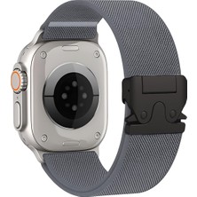 Str Store Apple Watch ile Uyumlu Elastik Spor Bileklik 49MM 46MM 45MM 44MM 42MM Için Ayarlanabilir Paraşüt Tokalı Naylon Kumaş Kordon Kayış