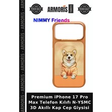 Armoris Premium iPhone 17 Pro Max Telefon Kılıfı N-Ysmc 3D Akıllı Kap Cep Giysisi