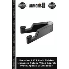 Armoris Premium C179 Akıllı Telefon Masaüstü Tutucu Video Aparatı Pratik Aparat Ev Aksesuarı