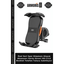 Armoris Özel Seri Spor Ekipmanı Ulaşım Aksesuarı Sürüş Gereci Xo C113 Bisiklet Telefon Tutucu Sabitleyici
