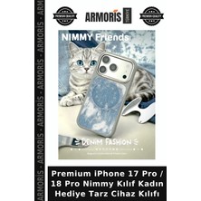 Armoris Premium iPhone 17 Pro / 18 Pro Nimmy Kılıf Kadın Hediye Tarz Cihaz Kılıfı