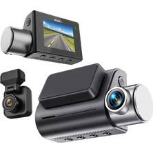 Str Store D7 2 Kameralı Ön ve Arka 4K+1080P Hdr Wi-Fi 6 ve Gps'li Araç Kamerası