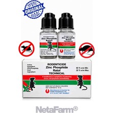 Netafarm Fare Zehir Toz 10GR-50 Adet(1 Box) Ithal Ürün Yurt Dışından SKT2030