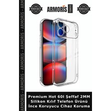 Armoris Premium Hot 60I Şeffaf 2mm Silikon Kılıf Telefon Ürünü Ince Koruyucu Cihaz Koruma