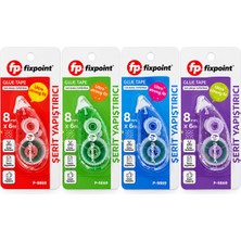 HemenGo 24 Adet Şerit Yapıştırıcı 6MTX8MM Hmngoakllıbyi