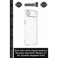Armoris Özel Seri Arka Kapak Kamera Koruma Cep Kılıfı iPhone 17 Air Uyumlu Magsafe Kılıf