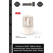 Armoris Premium HF07 200ML Akıllı Aromaterapi Hava Nemlendirici Dekoratif Hediyelik Sesli Cihaz