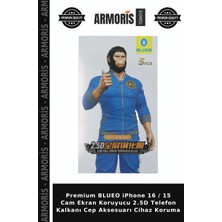 Armoris Premium Blueo iPhone 16 / 15 Cam Ekran Koruyucu 2.5d Telefon Kalkanı Cep Aksesuarı Cihaz Koruma