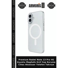Armoris Premium Redmi Note 13 Pro 4g Uyumlu Magsafe Kılıf Cep Koruma Cihaz Aksesuar Telefon Takviye