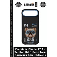 Armoris Premium iPhone 17 Air Telefon Kılıfı Genç Tarzı Koruyucu Kap Hediyelik
