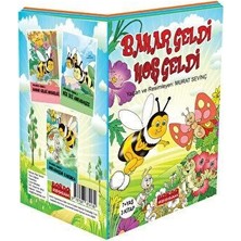 TeknoKapsül Bahar Geldi Hoş Geldi Bal Arısı Vızdık Serisi Renkli Resimli 3 Kitap Set