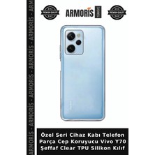 Armoris Özel Seri Cihaz Kabı Telefon Parça Cep Koruyucu Vivo Y70 Şeffaf Clear Tpu Silikon Kılıf