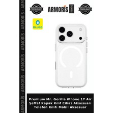 Armoris Premium Mr. Gorilla iPhone 17 Air Şeffaf Kapak Kılıf Cihaz Aksesuarı Telefon Kılıfı Mobil Aksesuar