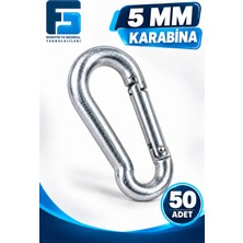 5 mm Karabina 50 Adet Çok Amaçlı Askı Aparatı