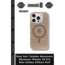 Armoris Özel Seri Telefon Aksesuarı Aksesuar iPhone 16 Pro Max Ashley Silikon Kılıf