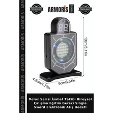 Armoris Delux Serisi Isabet Takibi Bireysel Çalışma Eğitim Gereci Single Sword Elektronik Atış Hedefi