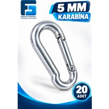5 mm Karabina 20 Adet Çok Amaçlı Askı Aparatı