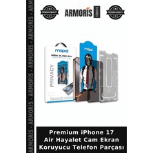 Armoris Premium iPhone 17 Air Hayalet Cam Ekran Koruyucu Telefon Parçası