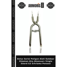 Armoris Delux Serisi Poligon Aleti Outdoor Ekipman Atış Aksesuarı Single Sword G3 Sıfırlama Pensesi