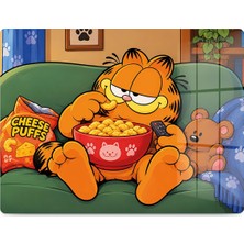 Reflexa Cam Kesme Tahtası Garfield Çok Amaçlı 40X30 cm