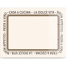 Reflexa Cam Kesme Tahtası La Dolce Çok Amaçlı 40X30 cm