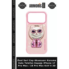 Armoris Özel Seri Cep Aksesuarı Koruma Kabı Telefon Kapağı iPhone 17 Pro Max / 18 Pro Max Kılıf 4 3D