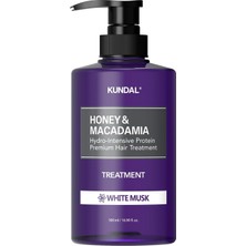 Str Store Yoğun Nemlendirici ve Besleyici Saç Kremi Honey& Macadamia Protein Treatment 500ML White Musk