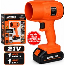 Bezos Şarjlı Fön Tipi Hava Üfleyici (21V/220-240V) BZS10