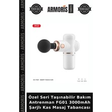 Armoris Özel Seri Taşınabilir Bakım Antrenman FG01 3000MAH Şarjlı Kas Masaj Tabancası