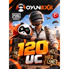 OyunExe Pubg Mobile Uc - Tr Hesaplar Için Geçerlidir -Oyun Id'nize Yüklenir