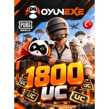 OyunExe Pubg Mobile Uc - Tr Hesaplar Için Geçerlidir -Oyun Id'nize Yüklenir