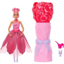 Barbie Petal Pop Barbie Bebek ve Aksesuarları Gül Oyun Seti
